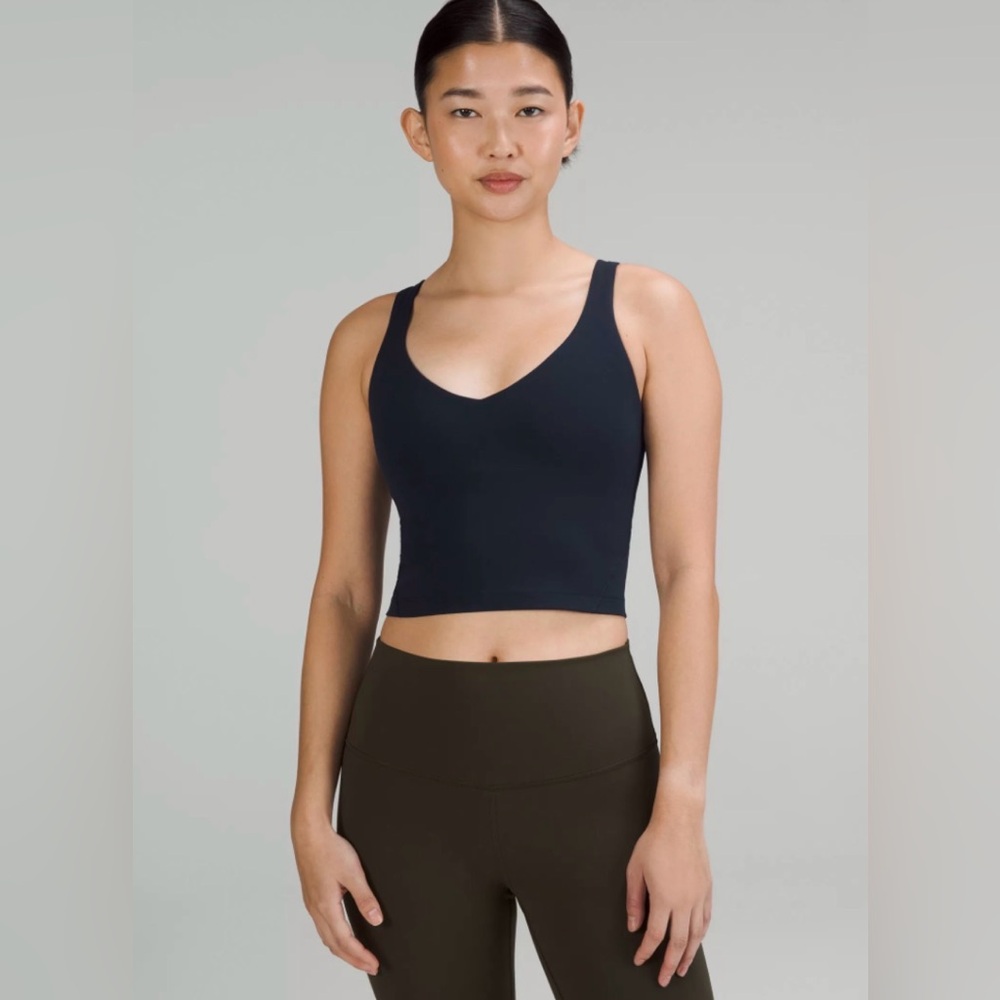 Black Lululemon Align Tank Top Size 2